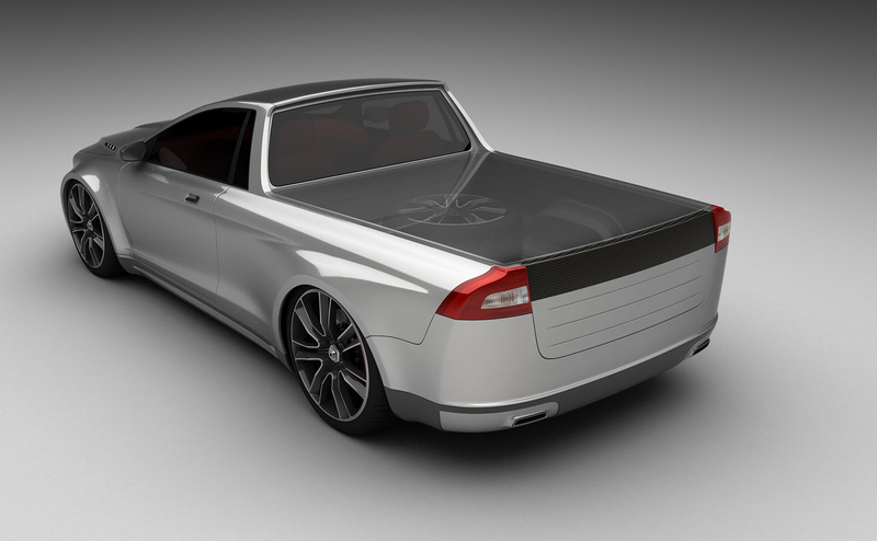 Illustration for article titled El Caminoed Volvo V70 Warps And Teases Our Mangled Minds